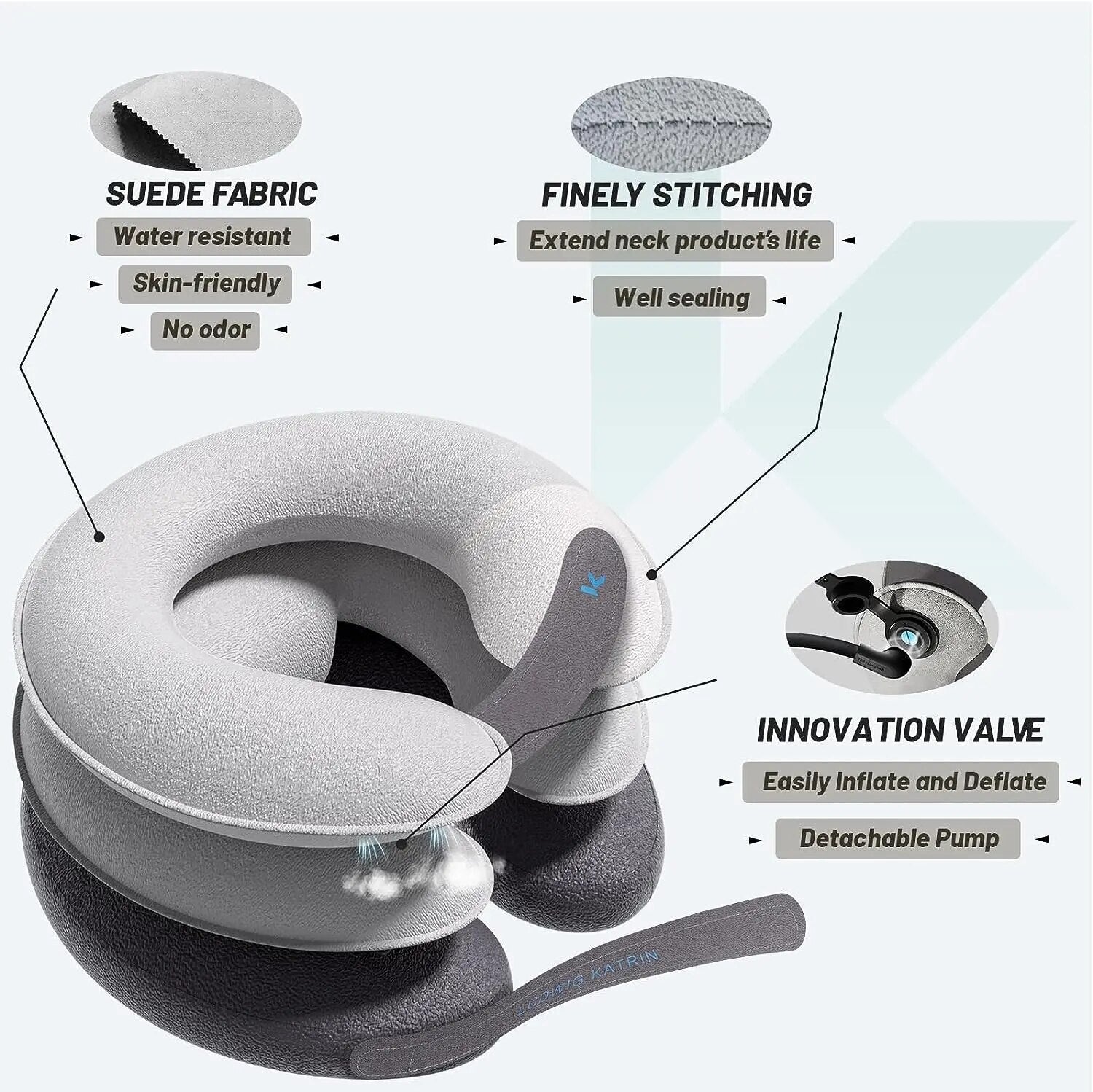AirFlex Nackenretter, Befreie Dich mit innovativer Luftkissen-Technologie von Nackenschmerzen